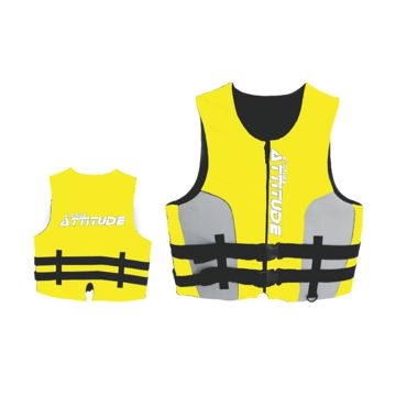 Imagem de Colete de neoprene EPE ATTITUDE G-XG - Amarelo + 60Kg - Cod.1360