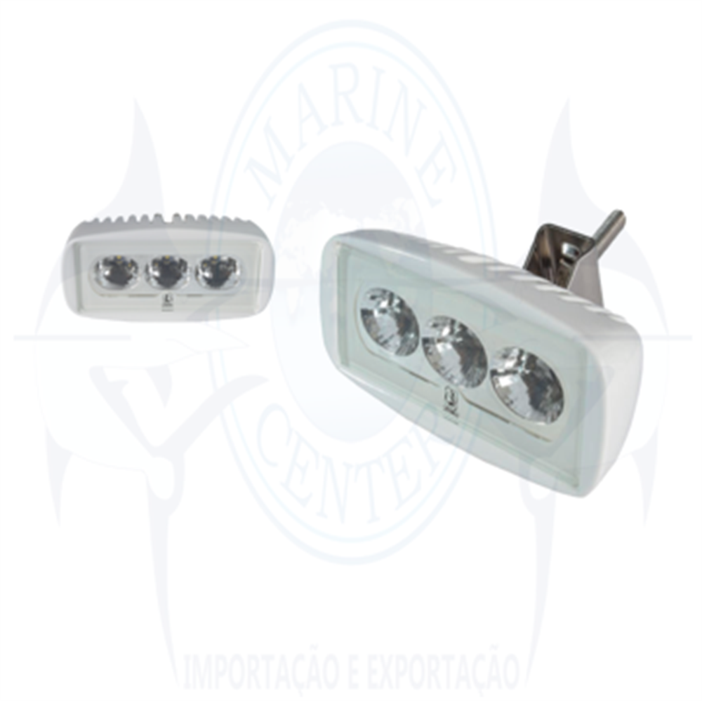 Imagem de Refletor caprera 12V-24V para deck LED branco - Cod.2555