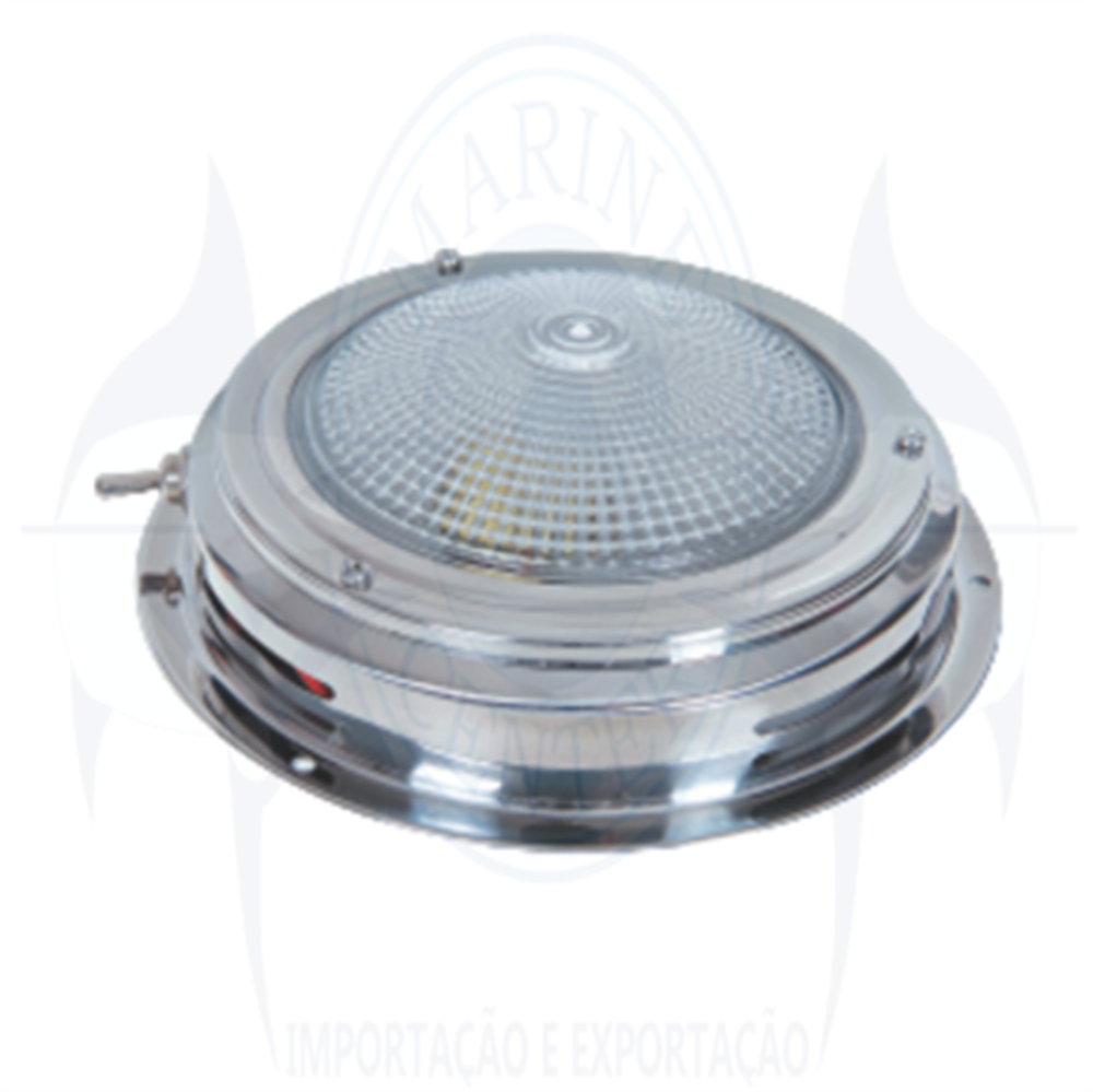 Imagem de Luminária 4” 12V em aço inox - Cod.124