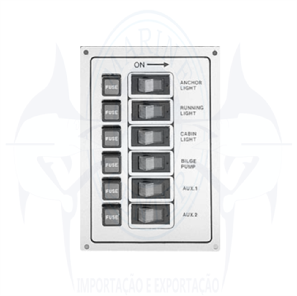 Imagem de Painel elétrico 6 botões - Cod.2204