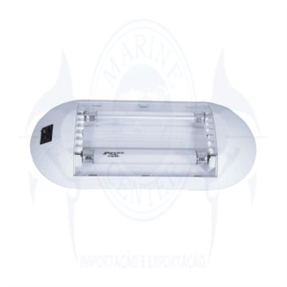 Imagem de Luminária fluorescente 2 x 4W - Cod.839