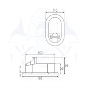 Imagem de Box de ducha com misturador (4m) - Cod.4413