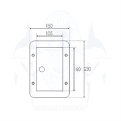 Imagem de Box de ducha (2,5m) - Cod.1534