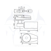 Imagem de Guincho PRO WA1100 Corrente DIN766 6mm - Cod.3256